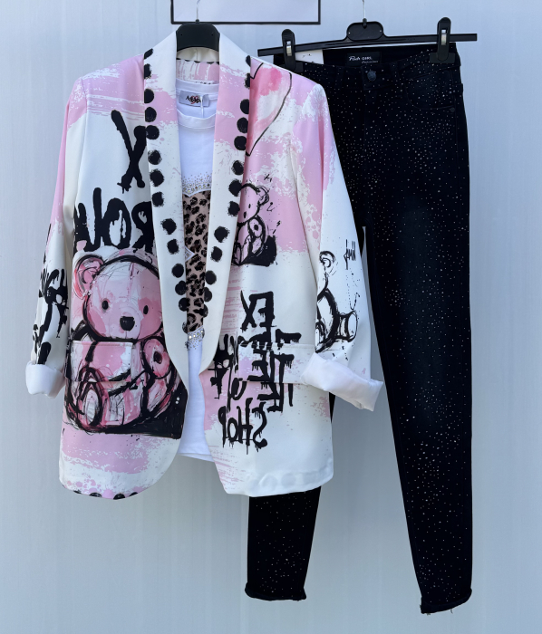 Set Dama Sacou , Tricou , Blugi STP05 [2]