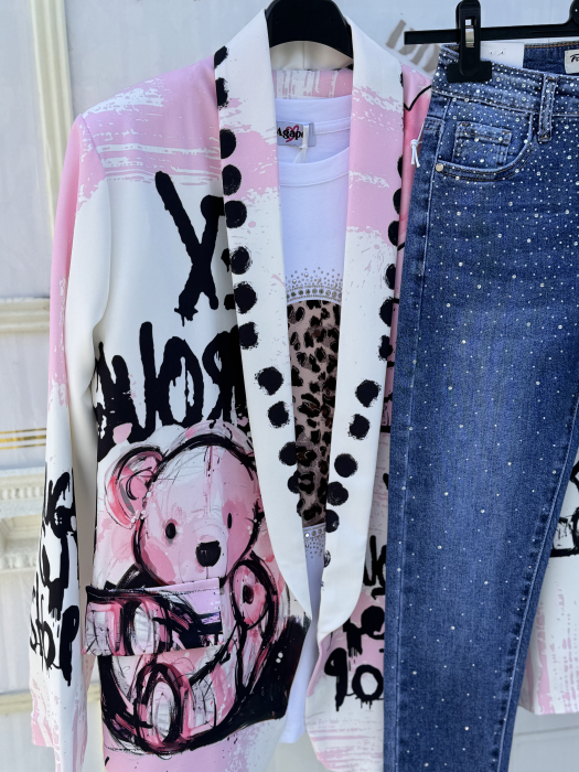 Set Dama Sacou , Tricou , Blugi STP06 [3]