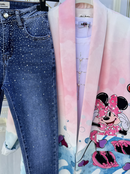 Set Dama Sacou , Tricou , Blugi STP07 [2]