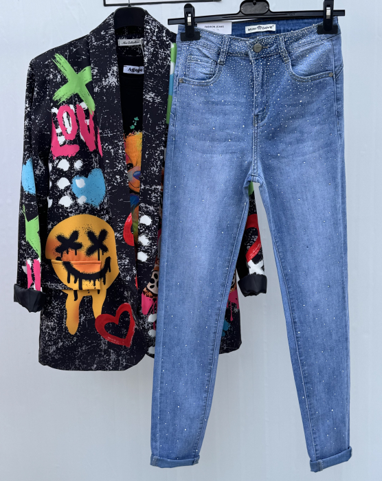 Set Dama Sacou , Tricou , Blugi STP20 [3]