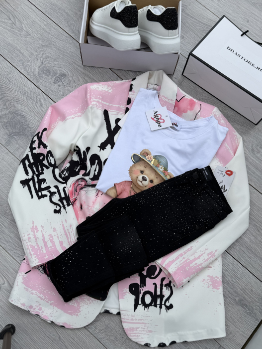 Set Dama Sacou , Tricou , Blugi STP15 [2]