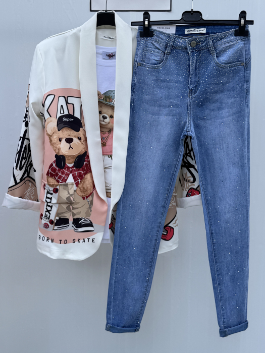 Set Dama Sacou , Tricou , Blugi STP16 [2]