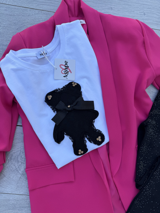 Set Sacou, Tricou, Blugi Skinny CTP01 [2]