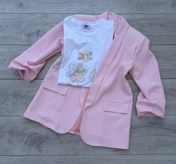 Set Sacou, Tricou, Blugi Skinny CTP05 [3]