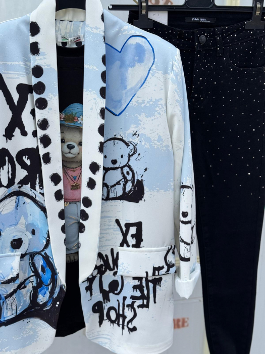 Set Sacou Tricou Blugi STP013 [2]
