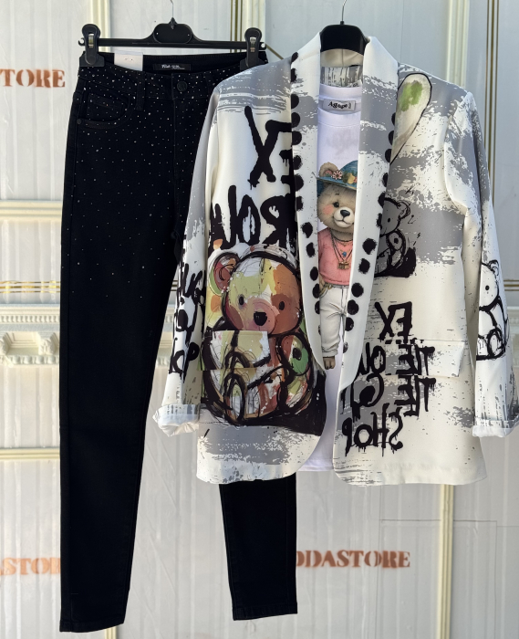 Set Sacou Tricou Blugi  Stp03 [3]