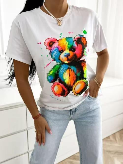 Tricou Ursulet-alb [1]