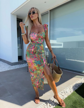 ROCHII - Rochie Artemis-Kaki