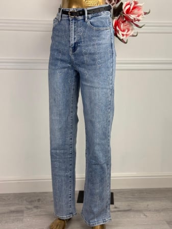 BLUGI - Blugi Dama Skinny Evazati