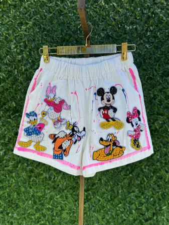 Jeans Disney alb [3]