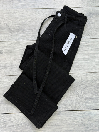 BLUGI - Blugi Kim - negru