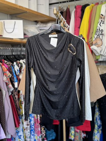BLUZE / HANORACE - Bluza Celine -negru