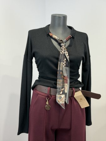 BLUZE / HANORACE - Bluza Hugo negru