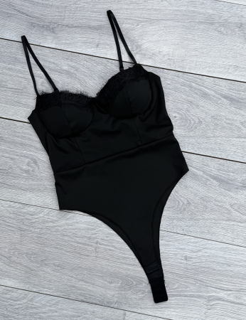 NOUTATI !!! - Body Damă cu Dantelă Negru