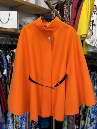 Capa Dama lunga - orange [1]