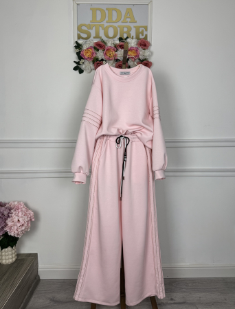 TRENINGURI - Compleu Casual Soft Rose