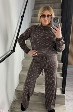 Compleu din tricot  Choco Shine [4]