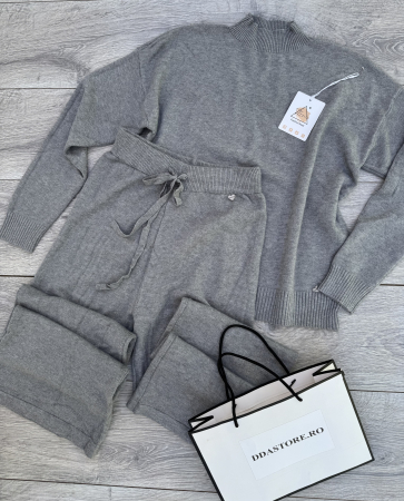 Compleu din tricot moale - gri [1]