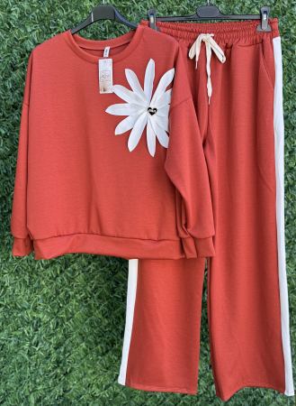 Compleu Floare-caramiziu [2]