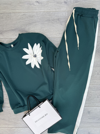 Compleu Floare-turcoaz [3]