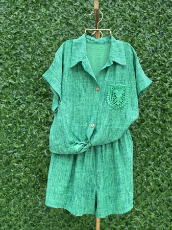 SETURI - Compleu Olly-verde
