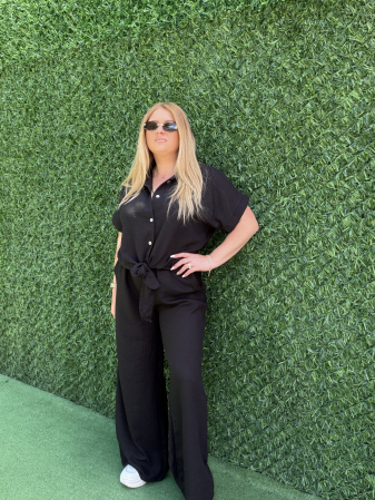 COMPLEURI - Compleu Sergio din vâscoză negru