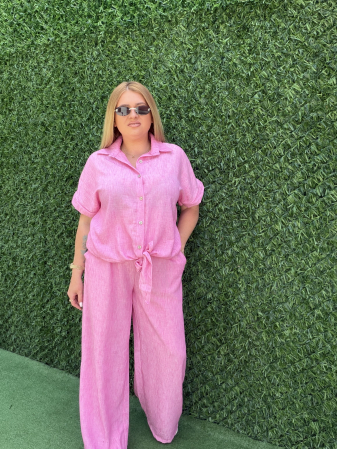 COMPLEURI - Compleu Sergio din vâscoză roz