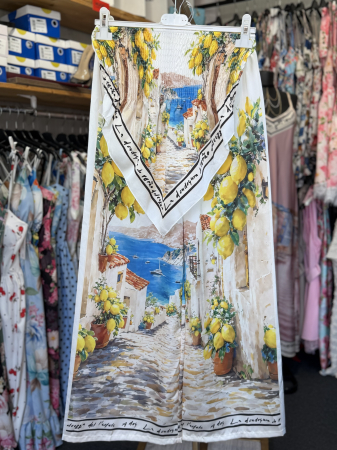 NOUTATI !!! - Compleu Amalfi Limone alb