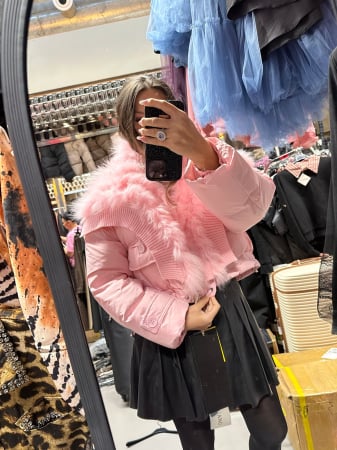 GECI- PALTOANE - Geaca Pink Luxe Arctic