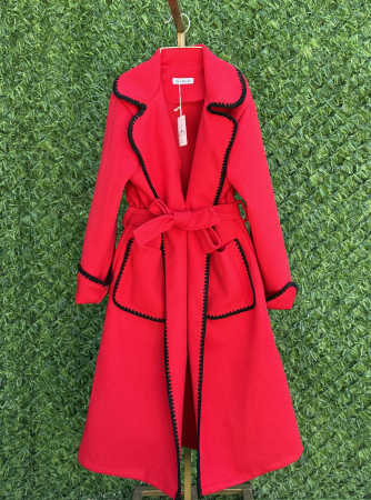 GECI- PALTOANE - Palton Gossy - roșu