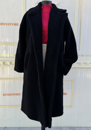 Palton Teddy - negru [3]
