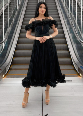 NOUTATI !!! - Rochie Amelisse-negru