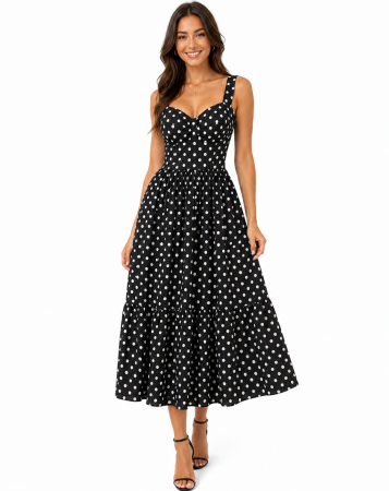 ROCHII - Rochie Luna negru