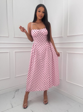 ROCHII - Rochie Carol buline roz