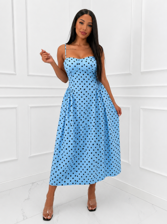 ROCHII - Rochie Carol buline blue