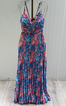 ROCHII - Rochie Dominicana plisată -bleo