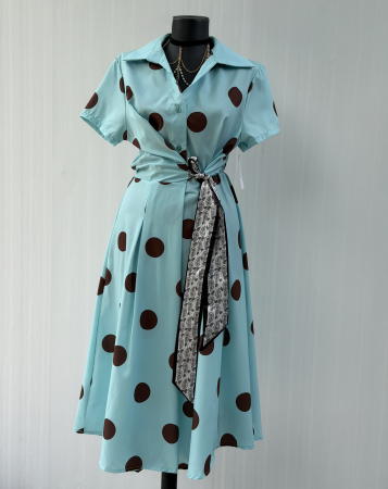 ROCHII - Rochie Grace Buline turcoaz deschis