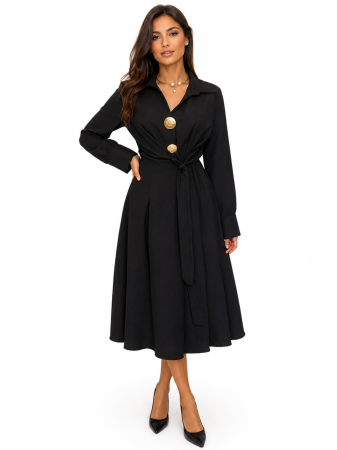 ROCHII - Rochie Grace- negru