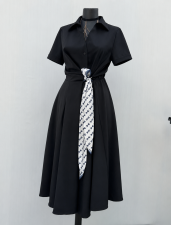ROCHII - Rochie Grace- negru