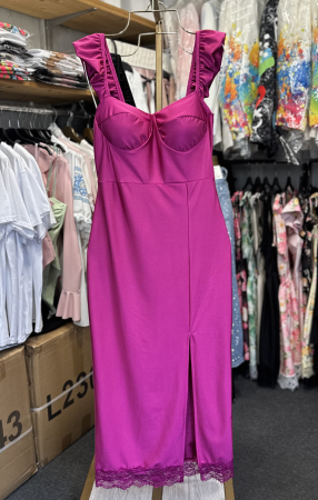 NOUTATI !!! - Rochie Inna Magenta