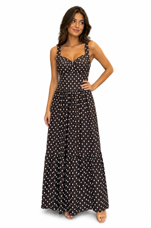 ROCHII - Rochie Luna maro