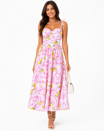 ROCHII - Rochie Limoncella pink