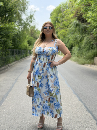NOUTATI !!! - Rochie Mauri babyblue