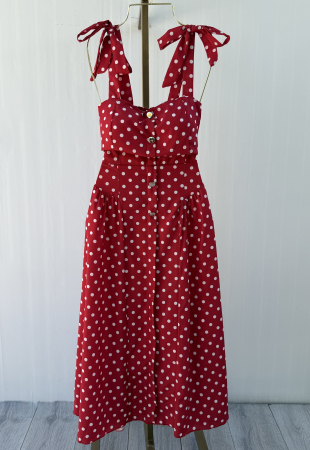 ROCHII - Rochie Miray Buline - Rosu