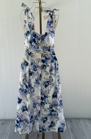 ROCHII - Rochie Miray floral bleo