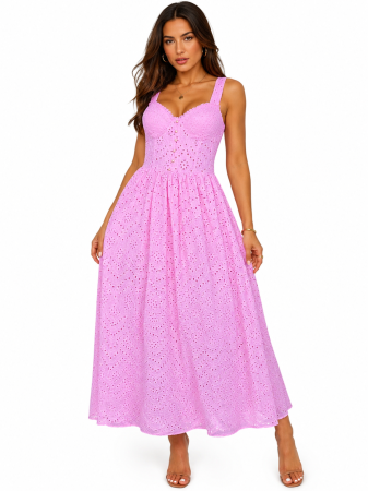 ROCHII - Rochie Mykonos roz