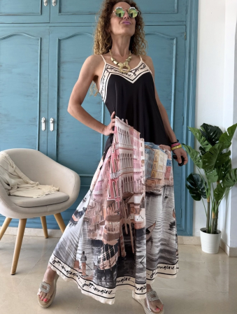 ROCHII - Rochie Positano negru -