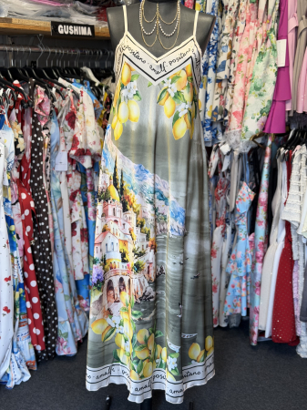 ROCHII - Rochie Positano verde