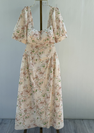 ROCHII - Rochie Roma - Bej