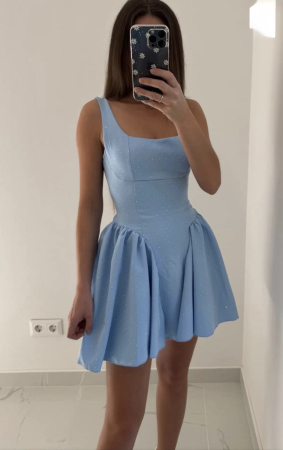 NOUTATI !!! - Rochie Sofia baby blue